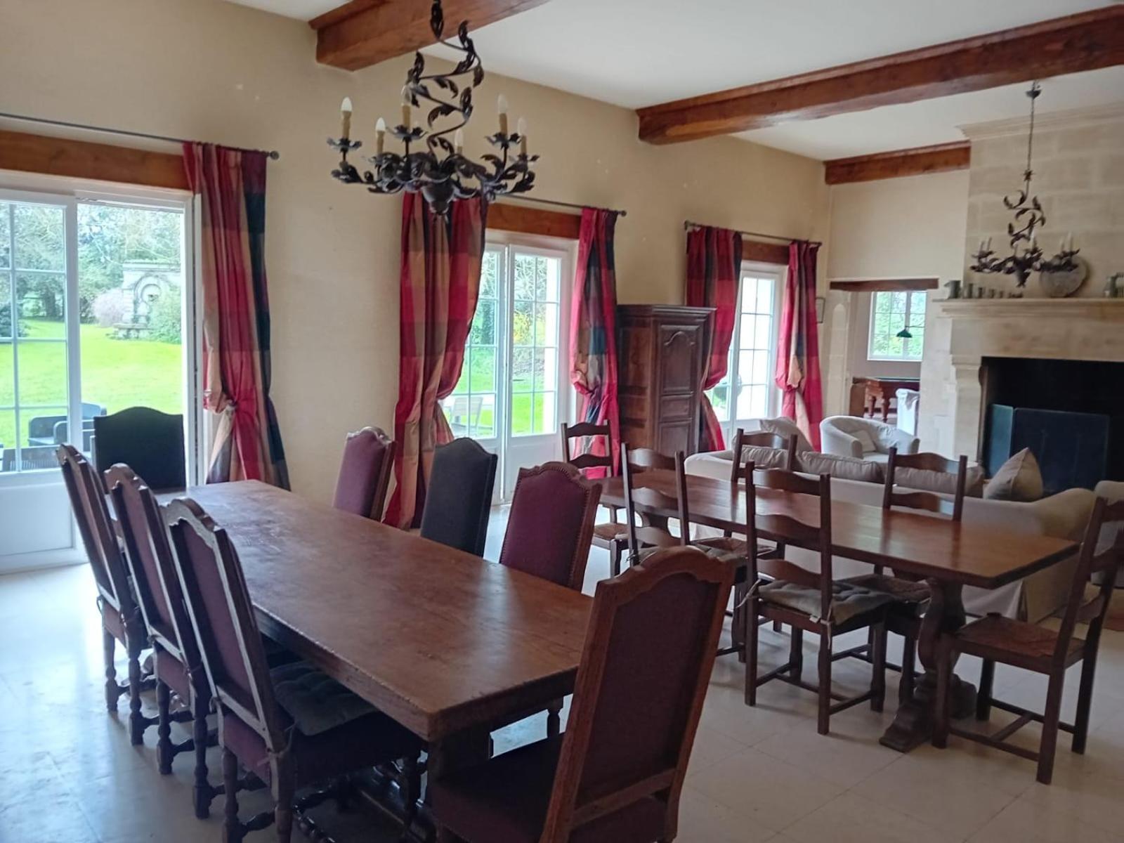 Magnifique Chateau Renove Proche Bourg Grand Parc Belle Terrasse Billard, Ping Pong, Proche Bayeux Et Plages Du Debarquement Tilly-sur-Seulles エクステリア 写真